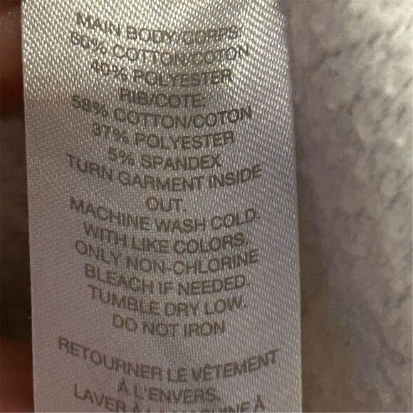 Zella Women's Shooting Star Drape Gray Cardigan Sweater Size S Open Front - Picture 11 of 16